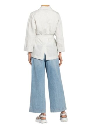 Brunello Cucinelli Blazer Mit Leinen weiss