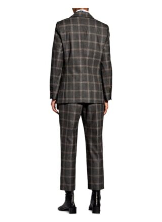 Brunello Cucinelli Blazer Mit Schmucksteinbesatz grau
