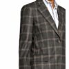 Brunello Cucinelli Blazer Mit Schmucksteinbesatz grau