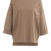 Brunello Cucinelli Cashmere-Pullover Mit 3/4-Arm braun