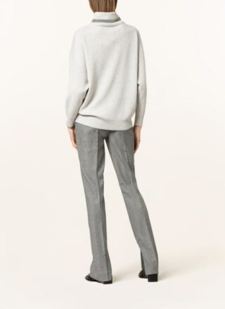 Brunello Cucinelli Cashmere-Pullover Mit Schmucksteinbesatz beige
