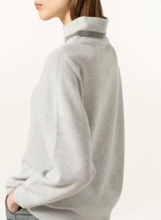 Brunello Cucinelli Cashmere-Pullover Mit Schmucksteinbesatz beige