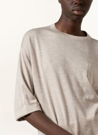Brunello Cucinelli Cashmere-Pullover Mit Seide beige