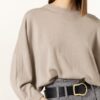 BRUNELLO CUCINELLI Cashmere-Pullover Damen, Braun