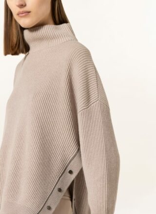 Brunello Cucinelli Cashmere-Pullover braun