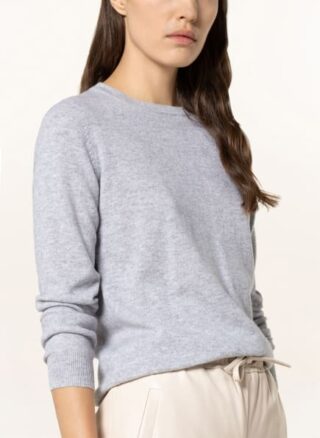 BRUNELLO CUCINELLI Cashmere-Pullover Damen, Grau