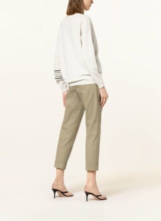 BRUNELLO CUCINELLI Cashmere-Pullover Damen, Weiß