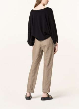 Brunello Cucinelli Cashmere-Strickjacke Mit Schmucksteinbesatz schwarz