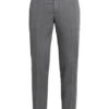 Brunello Cucinelli Chino Extra Slim Fit Mit Leinen grau