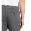 Brunello Cucinelli Chino Extra Slim Fit Mit Leinen grau