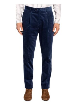 Brunello Cucinelli Cordanzug Extra Slim Fit blau