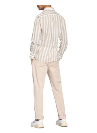 Brunello Cucinelli Hemd Slim Fit beige