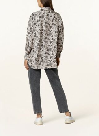 Brunello Cucinelli Hemdbluse Aus Seide weiss