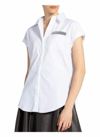 BRUNELLO CUCINELLI Hemdbluse Damen, Weiß