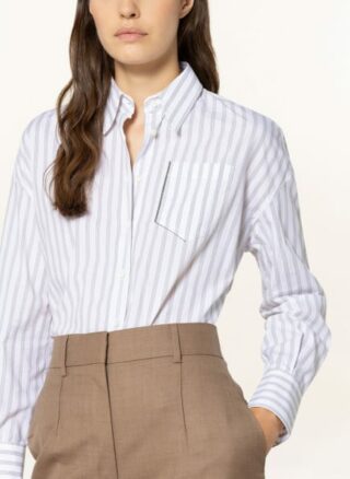 BRUNELLO CUCINELLI Hemdbluse Damen, Weiß