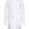 Brunello Cucinelli Hemdbluse Mit Schmucksteinbesatz weiss