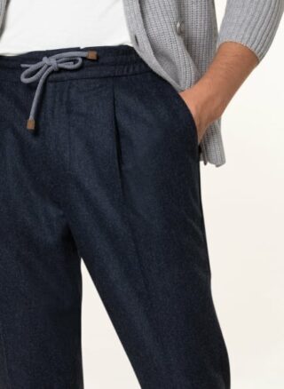 Brunello Cucinelli Hose Im Jogging-Stil Leisure Fit blau