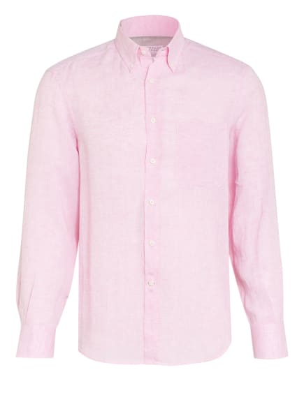 Brunello Cucinelli Leinenhemd Loose Fit pink Brunello Cucinelli Leinenhemd Loose Fit pink