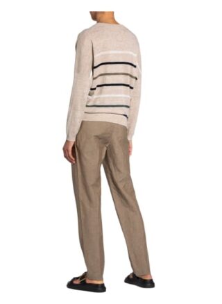 Brunello Cucinelli Leinenpullover beige