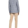Brunello Cucinelli Leinensakko Extra Slim Fit blau