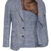 Brunello Cucinelli Leinensakko Extra Slim Fit blau