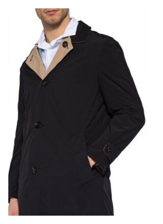 Brunello Cucinelli Mantel Zum Wenden blau