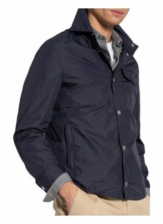 Brunello Cucinelli Overjacket blau