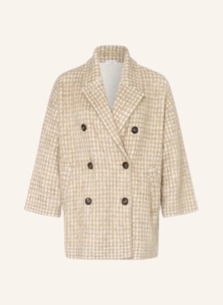 Brunello Cucinelli Oversized-Blazer beige