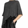Brunello Cucinelli Oversized-Shirt Mit Cashmere Und Paillettenbesatz grau