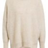 Brunello Cucinelli Overszied-Pullover Mit Glitzergarn beige