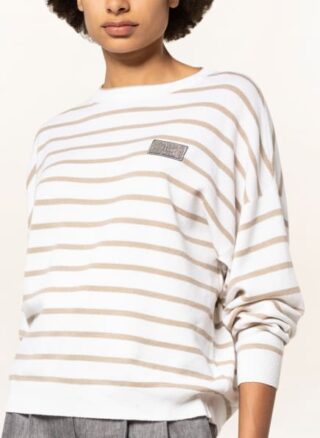 Brunello Cucinelli Pullover Mit Cashmere weiss