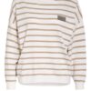 Brunello Cucinelli Pullover Mit Cashmere weiss