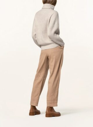 Brunello Cucinelli Rollkragenpullover Aus Cashmere weiss