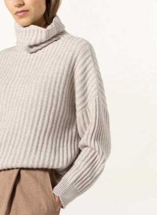 Brunello Cucinelli Rollkragenpullover Aus Cashmere weiss
