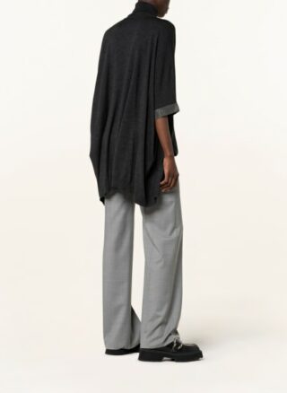 Brunello Cucinelli Rollkragenpullover Mit Schmucksteinbesatz grau