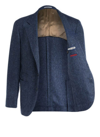 Brunello Cucinelli Sakko Extra Slim Fit blau
