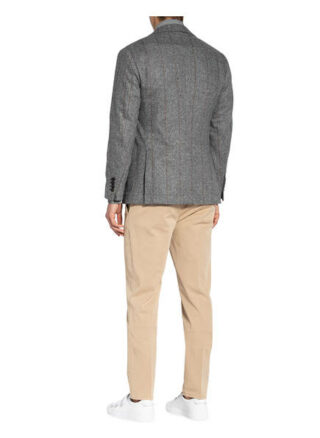 Brunello Cucinelli Sakko Extra Slim Fit grau