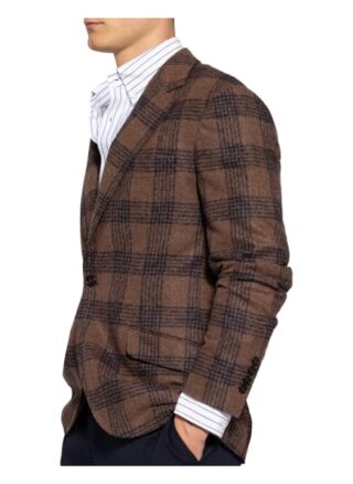 Brunello Cucinelli Sakko Mit Alpaka Regular Fit braun