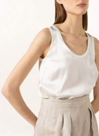 BRUNELLO CUCINELLI Top Damen, Beige