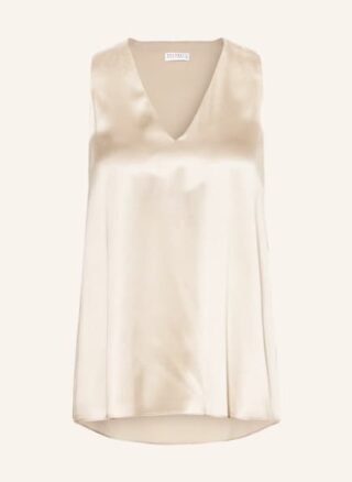 Brunello Cucinelli Seidentop beige