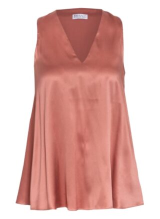 Brunello Cucinelli Seidentop rosa