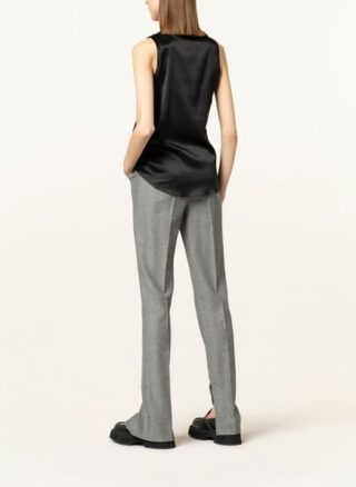 Brunello Cucinelli Seidentop schwarz