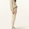 Brunello Cucinelli Strick-Hoodie Mit Cashmere Und Schmucksteinbesatz beige