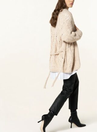 Brunello Cucinelli Strickhülle Aus Alpaka beige