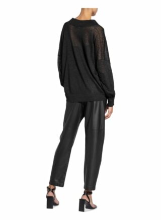 Brunello Cucinelli Strickjacke Aus Leinen grau