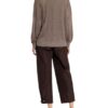 Brunello Cucinelli Strickjacke Aus Leinen gruen