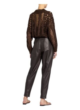 Brunello Cucinelli Strickjacke Mit Paillettenbesatz braun