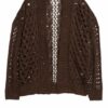 Brunello Cucinelli Strickjacke Mit Paillettenbesatz braun