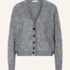 Brunello Cucinelli Strickjacke Mit Schmucksteinbesatz beige