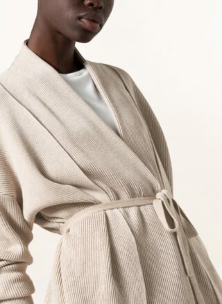 Brunello Cucinelli Strickjacke beige